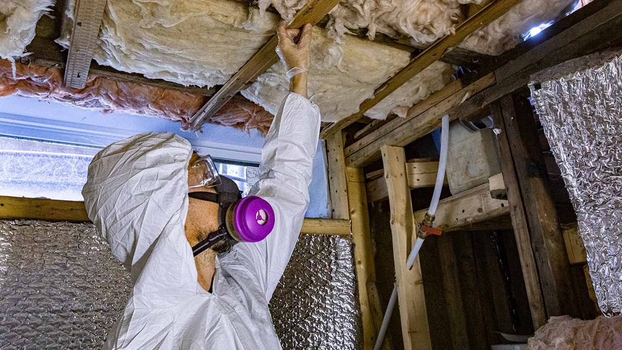 Asbestos inspection and testing service area photo